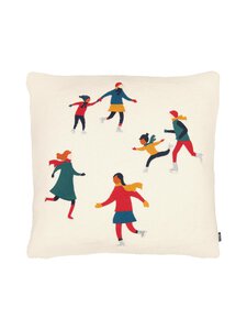 Casa Stockmann - Skate-tyynynpäällinen 50 x 50 cm - SOFT WHITE/LT. GREY MEL COMBO | Stockmann