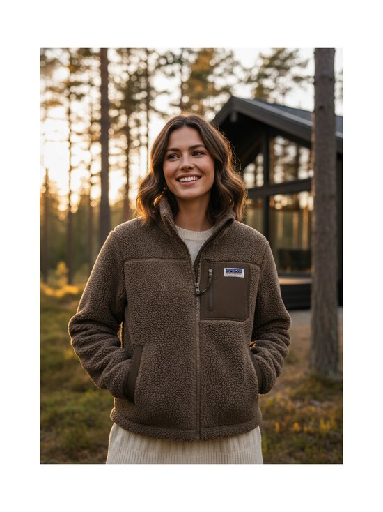 Superdry - Heritage Zip -fleecetakki - MZ0 DARK TAUPE | Stockmann - photo 6
