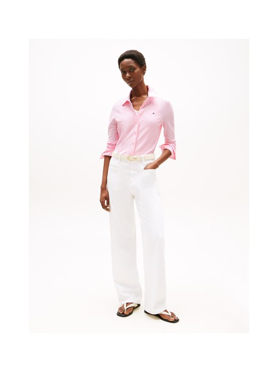 Tommy Hilfiger - Slim Fit Pique -paitapusero - 0D7 ITHACA STP/ CLASSIC PINK - photo 2 Tommy Hilfiger - Slim Fit Pique -paitapusero - 0D7 ITHACA STP/ CLASSIC PINK | Stockmann - photo 2