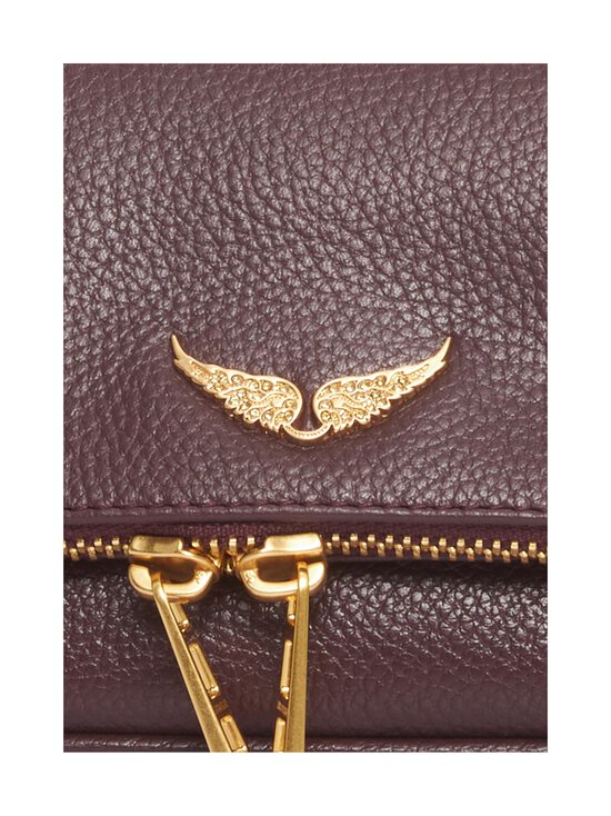 Zadig&Voltaire - Rock Nano Grained -nahkalaukku - DEEP PURPLE | Stockmann - photo 4