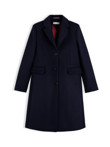 Tommy Hilfiger - Wool Classic vilnas mētelis - C1G DARK BLUE | Stockmann