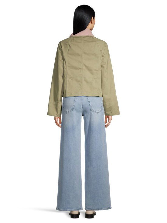 Barbour - Beadnell Crop -takki - OL31 BLEACHED OLIVE/ANCIENT/GA | Stockmann - photo 4