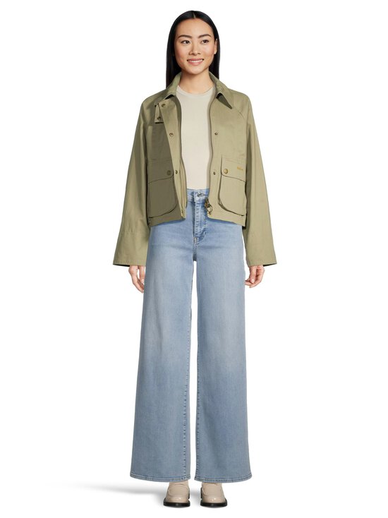 Barbour - Beadnell Crop -takki - OL31 BLEACHED OLIVE/ANCIENT/GA | Stockmann - photo 5