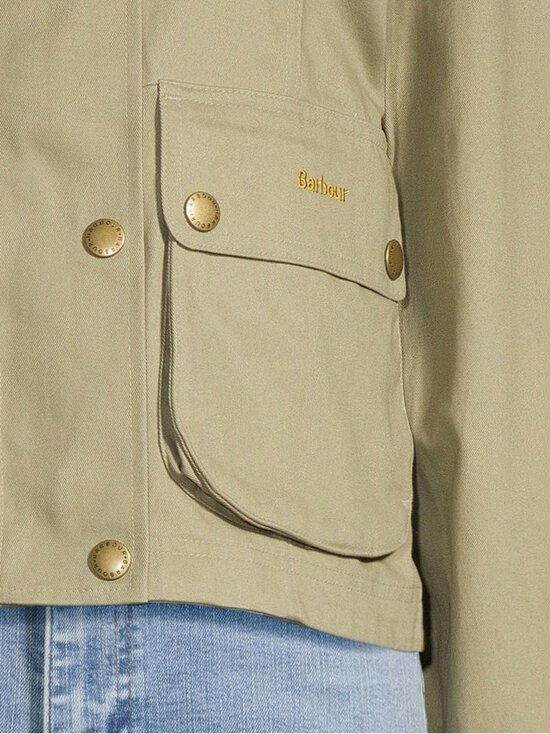 Barbour - Beadnell Crop -takki - OL31 BLEACHED OLIVE/ANCIENT/GA | Stockmann - photo 7