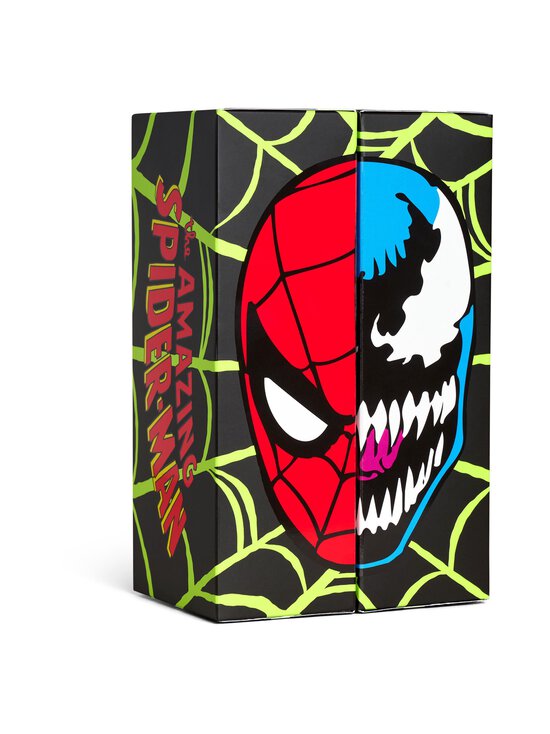 Happy Socks - Marvel Spider-Man -sukat 6-pack - 9000 BLACK | Stockmann - photo 4