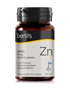 Bertil's - Sinkki 100 tabl. Bertil's - Sinkki 100 tabl. | Stockmann