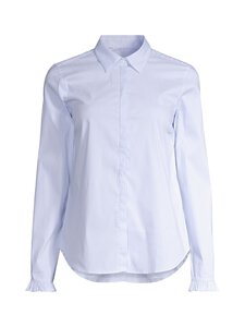MOS MOSH - MMMattie Flip Stripe -paita - 406 LIGHT BLUE | Stockmann