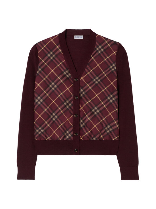 Burberry - Sigourney Silk -neuletakki - C5335 VINEYARD RED | Stockmann - photo 1