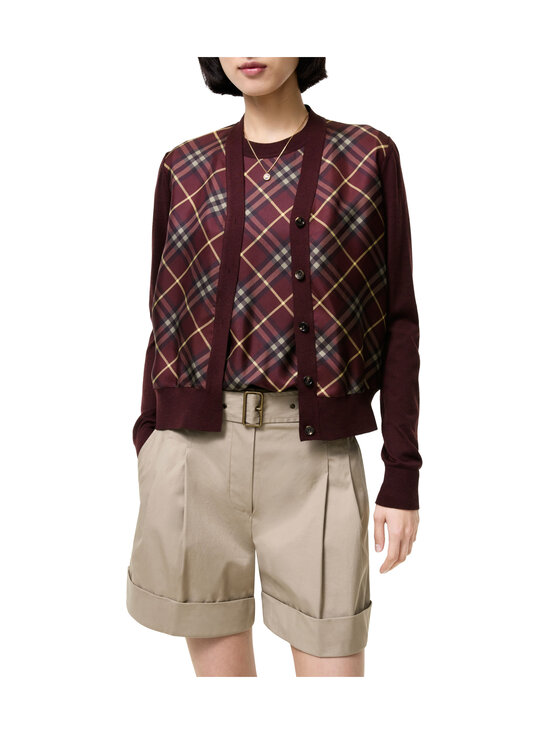 Burberry - Sigourney Silk -neuletakki - C5335 VINEYARD RED | Stockmann - photo 3