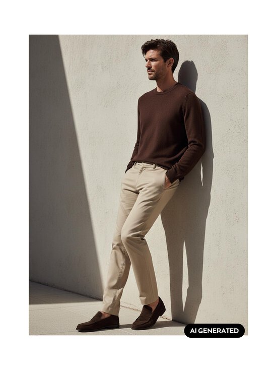 ESSENTIALS by Stockmann - Efron čino bikses - COLD BEIGE | Stockmann - photo 7