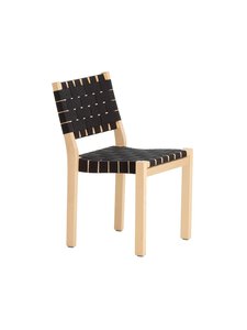Artek - Tuoli 611 - KOIVU,MUSTA Artek - Tuoli 611 - KOIVU,MUSTA | Stockmann