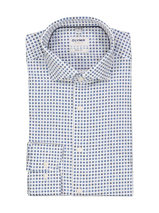 Olymp - Body Fit All Over Print krekls ar apkakli - 00 WEISS | Stockmann - photo 1