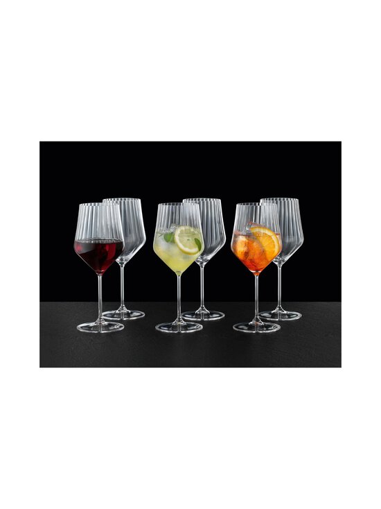 Nachtmann - Aperitivo Spritz And Red Wine Glass Set -punaviinilasi 6-pack - CLEAR | Stockmann - photo 3