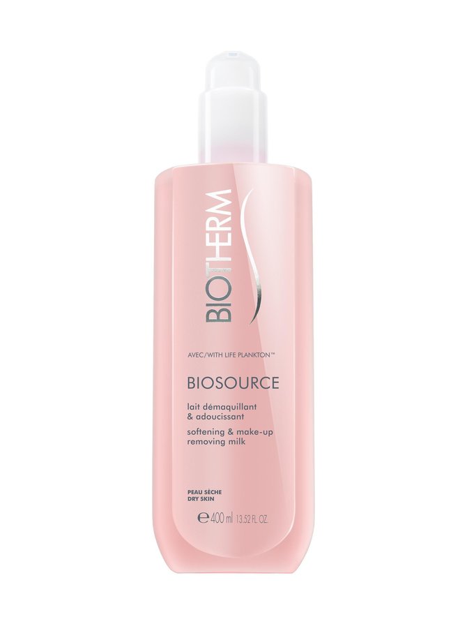 Biotherm - Biosource Cleansing Milk -puhdistusmaito 400 Ml Kuivalle Iholle