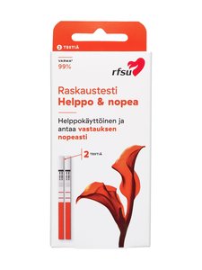 RFSU - Helppo & nopea -raskaustesti 2 kpl | Stockmann