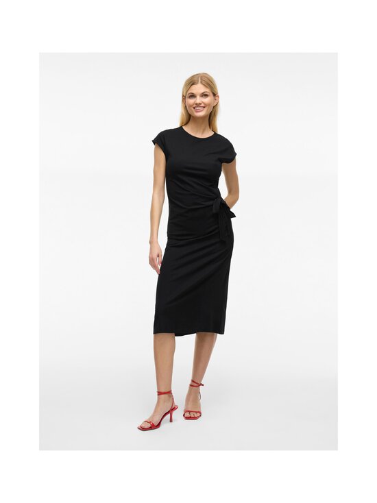 Vila - Vipompia O-Neck Cap Sleeve midi kleita - BLACK BEAUTY DETAIL:SOLID - photo 3 Vila - Vipompia O-Neck Cap Sleeve midi kleita - BLACK BEAUTY DETAIL:SOLID | Stockmann - photo 3