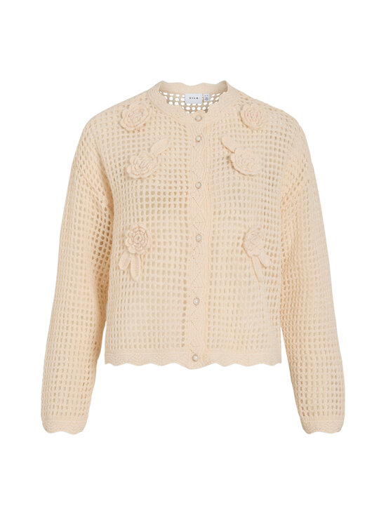 Vila - Vienny Flower -neuletakki - BIRCH | Stockmann - photo 1