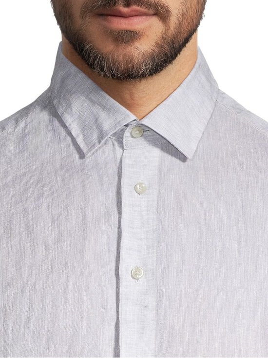 SAND Copenhagen - State Soft Modern fit -kauluspaita - 110 LIGHT GREY | Stockmann - photo 4