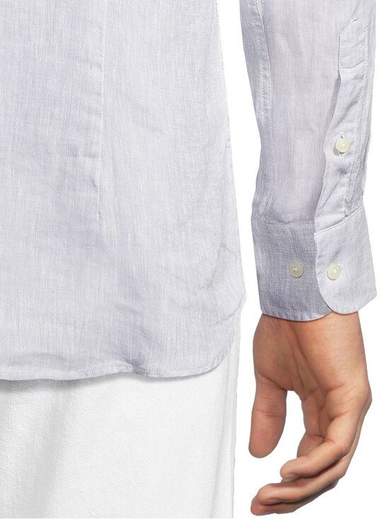 SAND Copenhagen - State Soft Modern fit -kauluspaita - 110 LIGHT GREY | Stockmann - photo 5