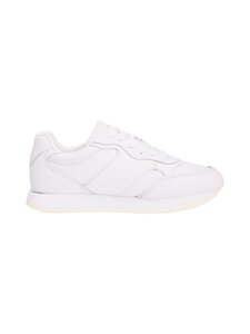 Tommy Hilfiger - Leather Runner -sneakerit - YBS WHITE Tommy Hilfiger - Leather Runner -sneakerit - YBS WHITE | Stockmann