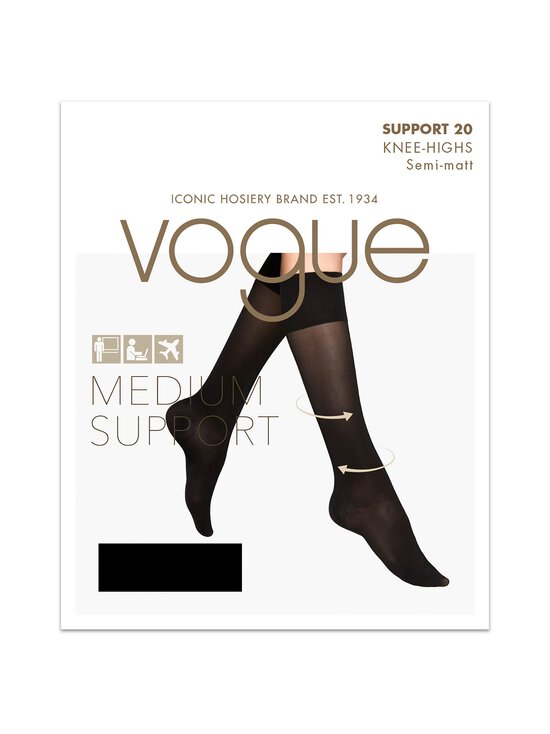 Vogue - Tugipõlvikud 20 den - 1210 BLACK - photo 2 Vogue - Tugipõlvikud 20 den - 1210 BLACK | Stockmann - photo 2