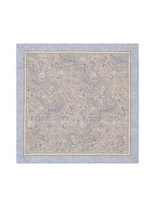 Stockholm Kravatt - Siidist taskurätt Hankie Double Face Paisley Medallion - 2 LIGHT BLUE | Stockmann