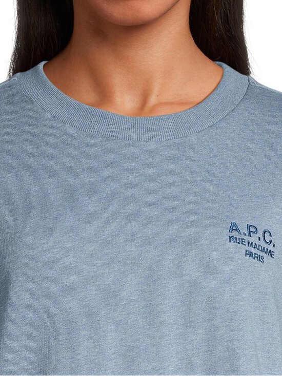 A.P.C - Standard-collegepaita - BLEU GRIS CHINE/BLEU - photo 4 A.P.C - Standard-collegepaita - BLEU GRIS CHINE/BLEU | Stockmann - photo 4