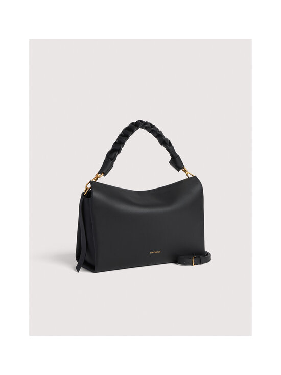 Coccinelle - Boheme Grana Double Grainy Leather -käsilaukku - 613 NOIR/COGNAC | Stockmann - photo 2
