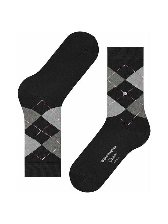 Polymaid Check Queen Ankle Socks
