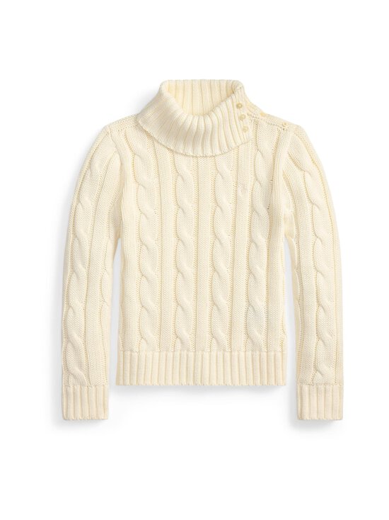 Ralph Lauren - Palmikkoneule - WHITE - photo 1 Ralph Lauren - Palmikkoneule - WHITE | Stockmann - photo 1