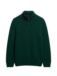 Superdry - Henley-puuvillaneule - 20E FOREST GREEN Superdry - Henley-puuvillaneule - 20E FOREST GREEN | Stockmann