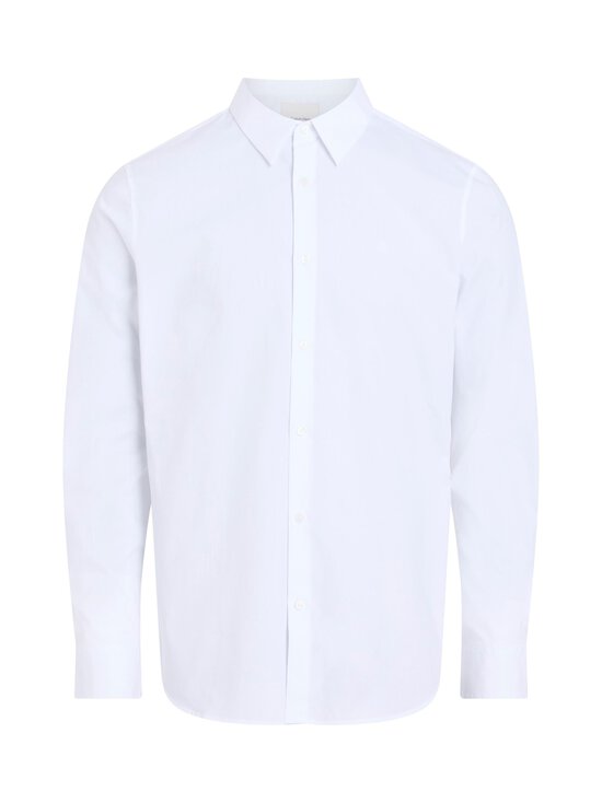 Calvin Klein Menswear - Solid Stretch Slim -kauluspaita - YAA BRILLIANT WHITE - photo 1 Calvin Klein Menswear - Solid Stretch Slim -kauluspaita - YAA BRILLIANT WHITE | Stockmann - photo 1