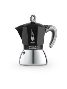 Bialetti - Moka Express Induction 6-tases kafijas kanna indukcijas plītīm - BLACK Bialetti - Moka Express Induction 6-tases kafijas kanna indukcijas plītīm - BLACK | Stockmann