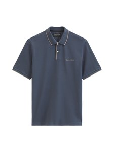 Marc O'Polo - Regular Fit Logo Embroidery -pikeepaita - 884 WAIKAWA BLUE | Stockmann
