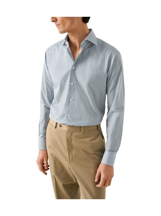 Eton - Triiksärk Slim Fit Parrot Print Signature Twill - 23 LIGHT BLUE - photo 3 Eton - Triiksärk Slim Fit Parrot Print Signature Twill - 23 LIGHT BLUE | Stockmann - photo 3