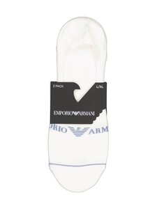 Emporio Armani - Sokid Footie Logo 3 tk - M0066 WHITE/WHITE/WHITE Emporio Armani - Sokid Footie Logo 3 tk - M0066 WHITE/WHITE/WHITE | Stockmann