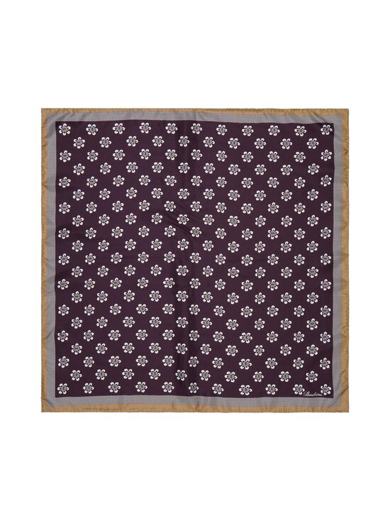 Stenströms - Silkkihuivi 70 x 70 cm - 291 DARK BROWN PATTERN | Stockmann - photo 2