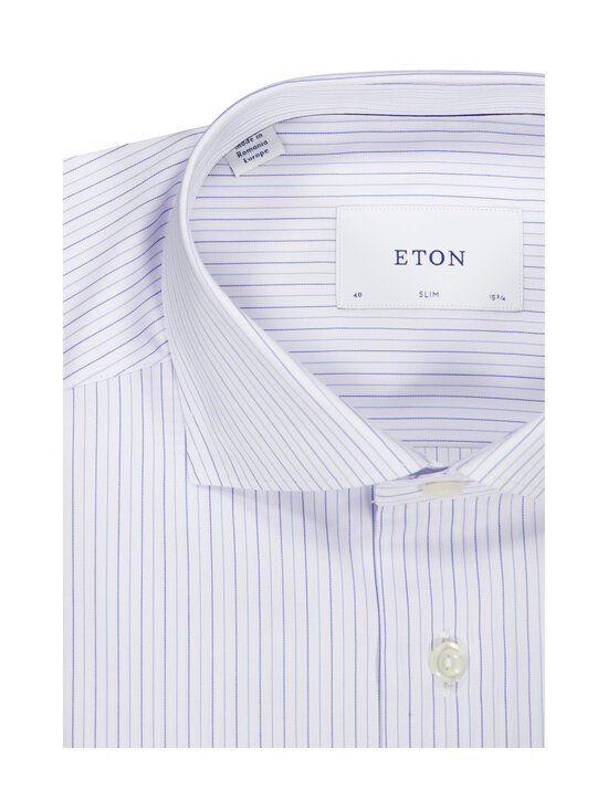 Eton - Striped Fine Twill Slim fit -kauluspaita - LIGHT BLUE | Stockmann - photo 2