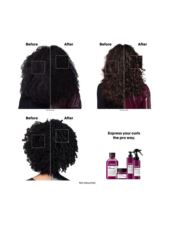 L'Oréal Professionnel - Curl Expression Caring Water Mist -hoitosuihke 190 ml - NOCOL - photo 3 L'Oréal Professionnel - Curl Expression Caring Water Mist -hoitosuihke 190 ml - NOCOL | Stockmann - photo 3