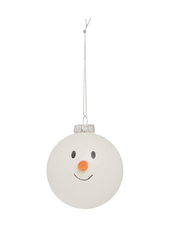 WHITE Casa Stockmann Snowman Face -joulukoriste | Joulukoristeet | Stockmann