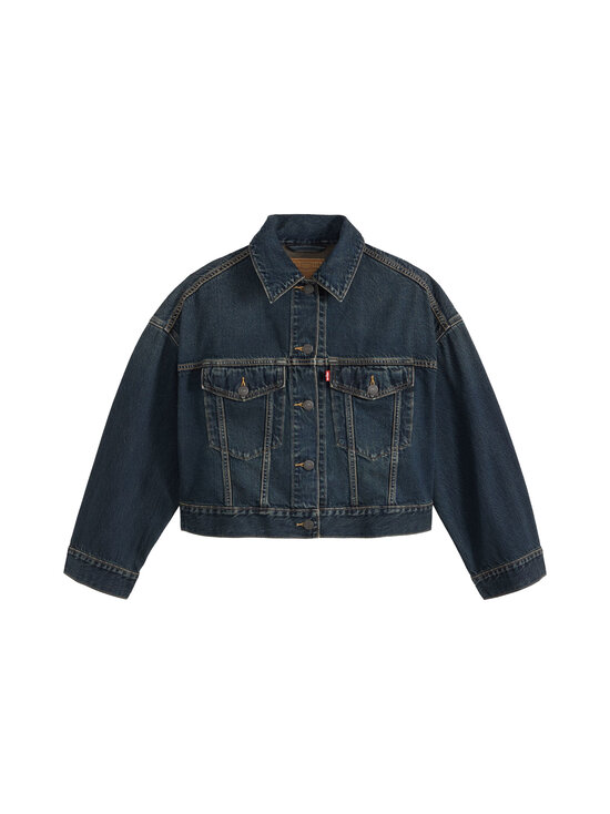 Levi's - Loose Crop Trucker -farkkutakki - 227 HIGH VIBRATION TR | Stockmann - photo 1