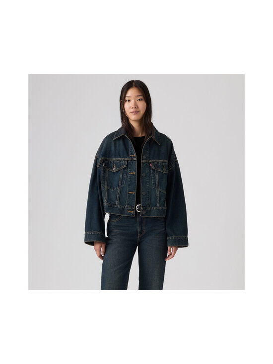 Levi's - Loose Crop Trucker -farkkutakki - 227 HIGH VIBRATION TR | Stockmann - photo 3