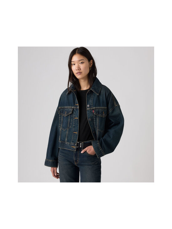 Levi's - Loose Crop Trucker -farkkutakki - 227 HIGH VIBRATION TR | Stockmann - photo 5