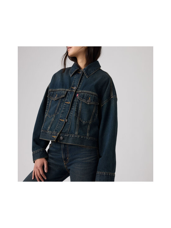 Levi's - Loose Crop Trucker -farkkutakki - 227 HIGH VIBRATION TR | Stockmann - photo 6
