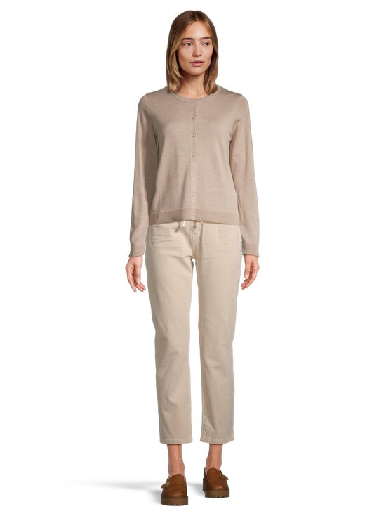 ESSENTIALS by Stockmann - Meriinovillast kardigan Amelia - TAUPE MEL VP55087 - photo 2 ESSENTIALS by Stockmann - Meriinovillast kardigan Amelia - TAUPE MEL VP55087 | Stockmann - photo 2