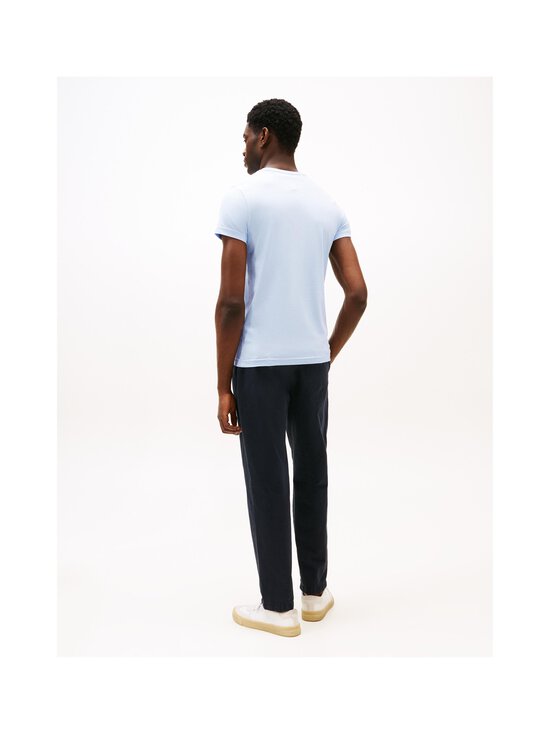 Tommy Hilfiger - Stretch Slim Fit t-paita - C1O BREEZY BLUE | Stockmann - photo 3