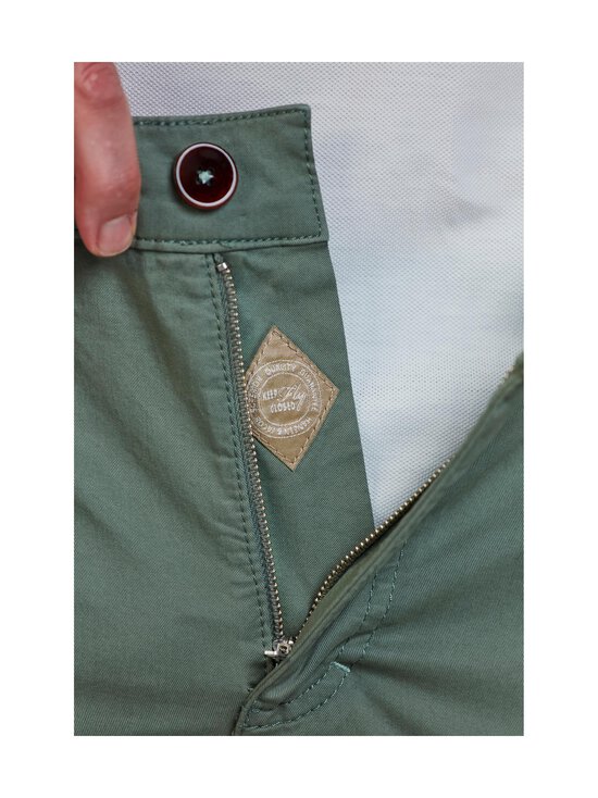 HANSEN&JACOB - Classic Chino -shortsit - GREEN 55 | Stockmann - photo 4