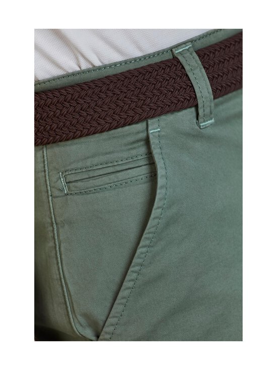 HANSEN&JACOB - Classic Chino -shortsit - GREEN 55 | Stockmann - photo 5