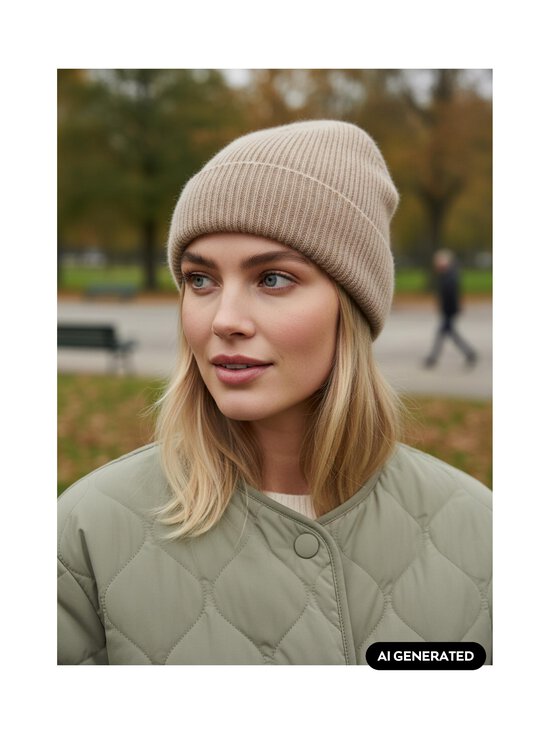 A+more - Namella kašmira cepure - SAND MELANGE | Stockmann - photo 3