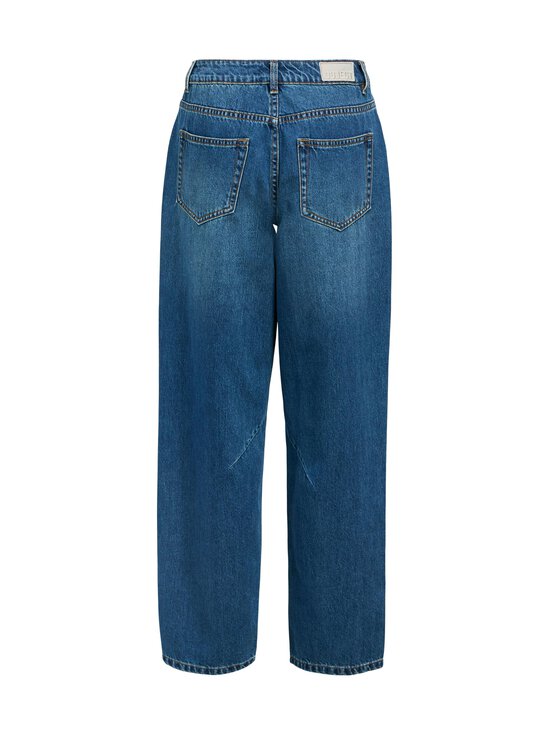 Object - ObjMiu Zoe Barrel potītes garuma džinsi - MEDIUM BLUE DENIM | Stockmann - photo 2